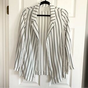 Striped Women's Blazer Cardigan